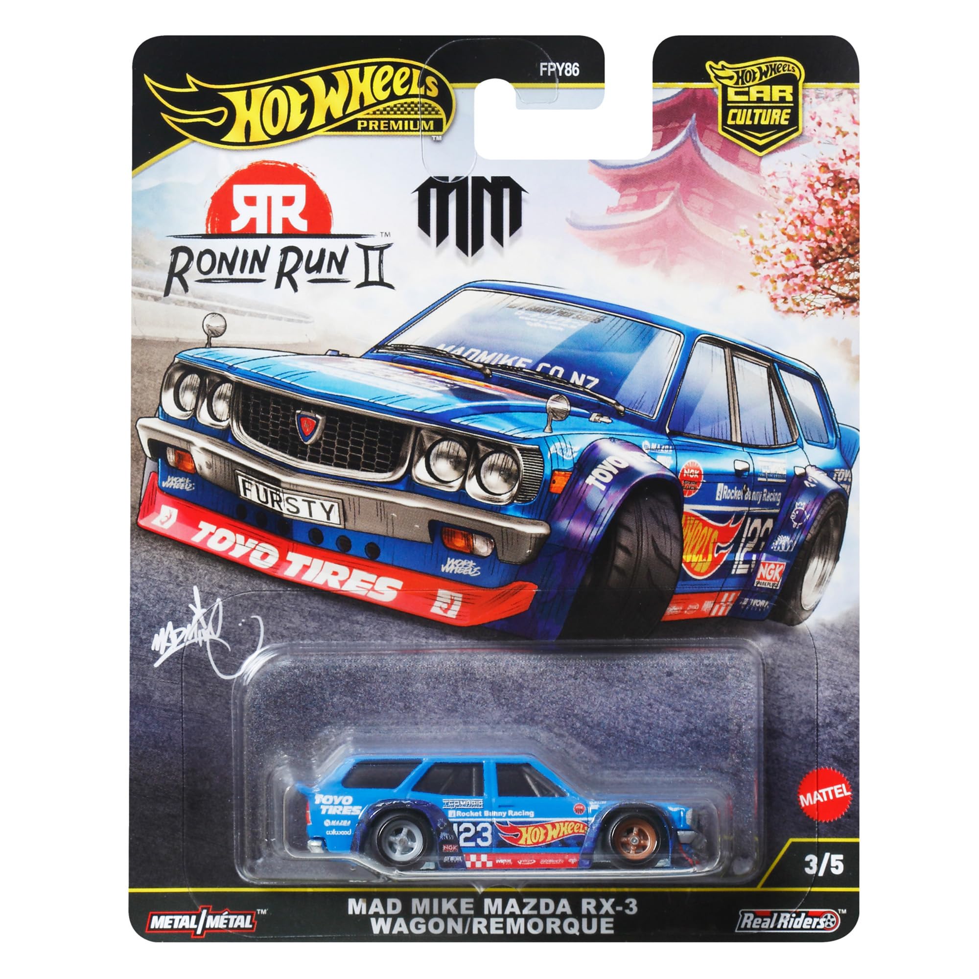 Amazon.co.jp: Hot Wheels Car Culture Ronin Run II Mad Mike Mazda